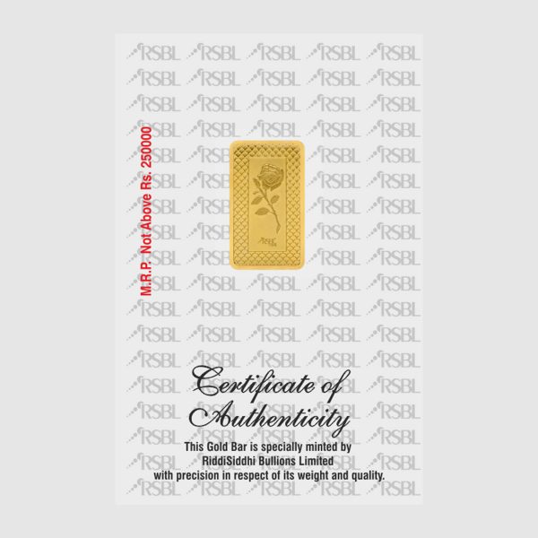 8gm 999 purity gold bar - Image 4